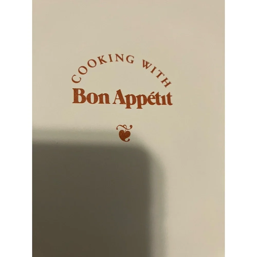 Vintage Bon Appetit Recipe Yearbook 1987 Cookbook Hardback Knapp Press